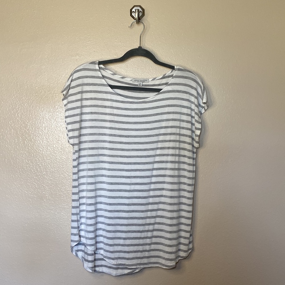 GREEN ENVELOPE - STRIPED T-SHIRT - Picture 8 of 10
